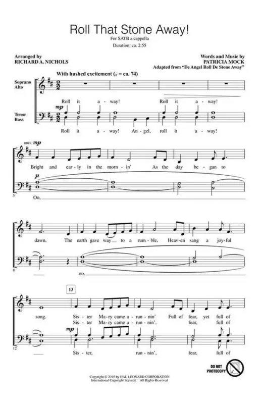 Patricia Mock, Roll That Stone Away! Günstig