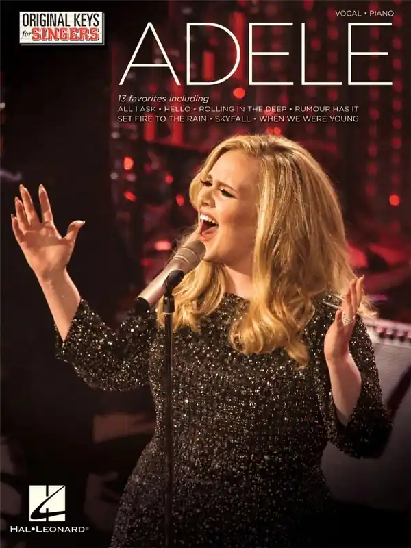 Adele: Original Keys For Singers Abverkauf