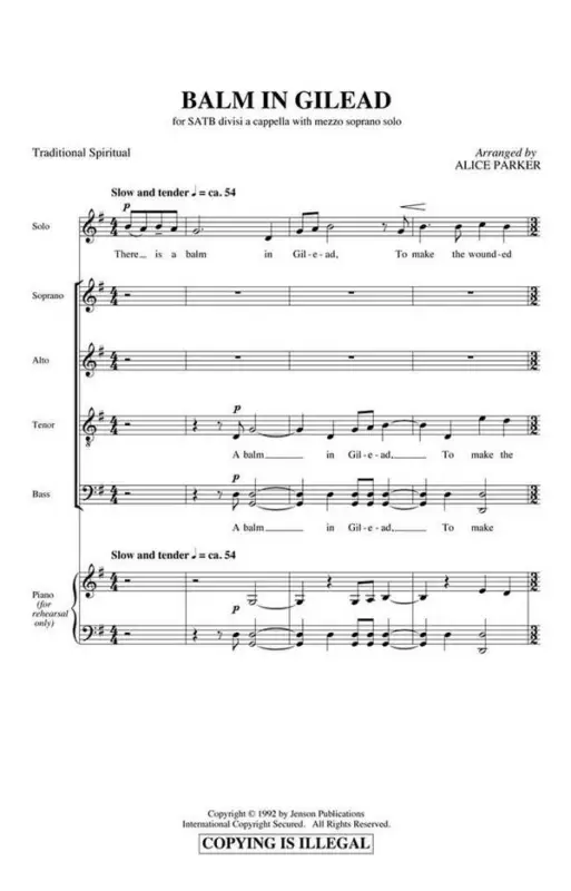 Balm in Gilead Abverkauf