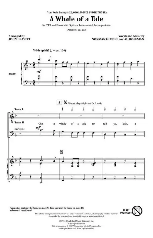 A Whale of a Tale Nur Heute