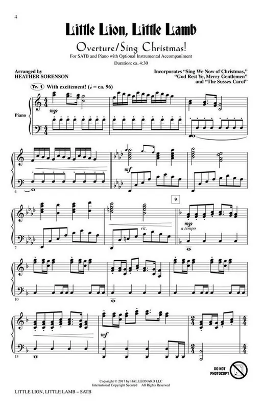 Heather Sorenson, Little Lion, Little Lamb Kracherpreis