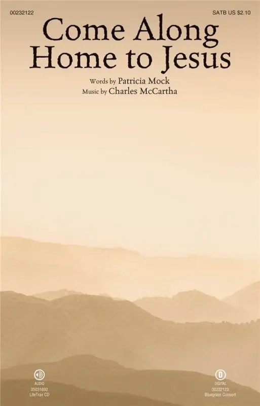 Bestseller Patricia Mock_Charles McCartha, Come Along Home to Jesus