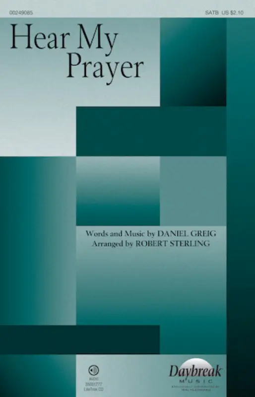 Daniel Greig, Hear My Prayer Neuheit