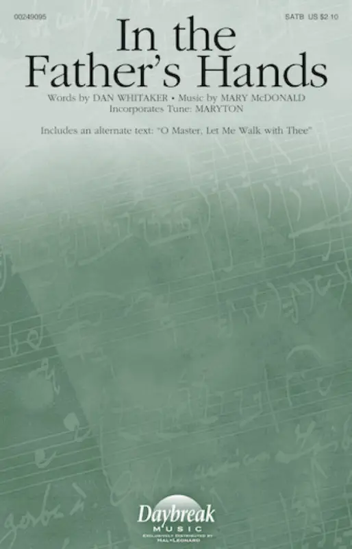 Kracherpreis Dan Whitaker_Mary McDonald, In the Father's Hands