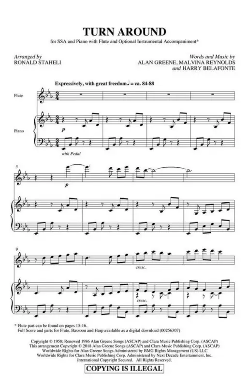 Alan Greene_Malvina Reynolds, Turn Around Neu Im Sortiment