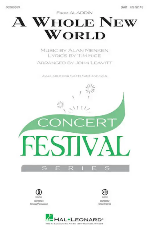 A Whole New World (from "Aladdin") Preisknaller