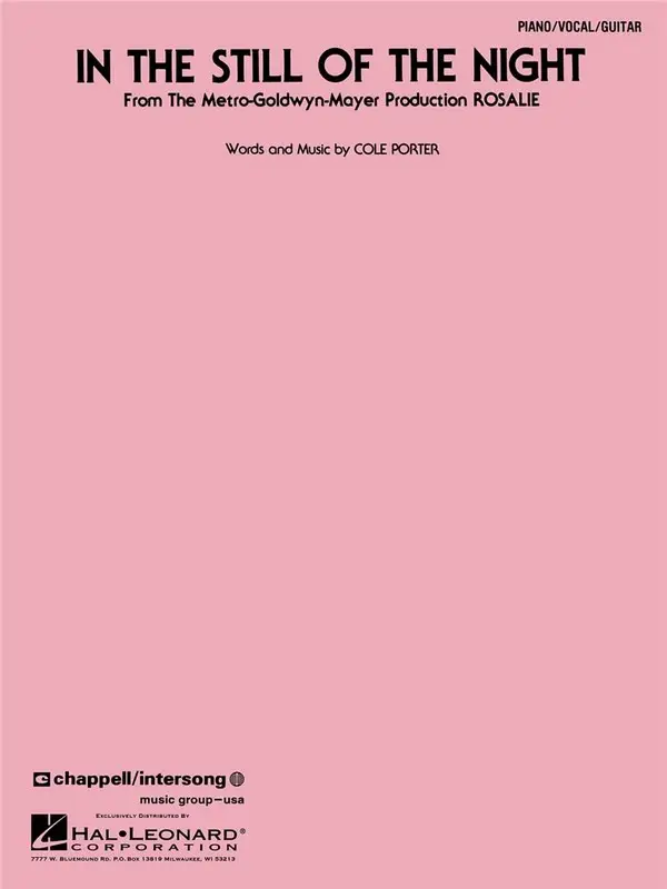 Abverkauf In the Still of the Night