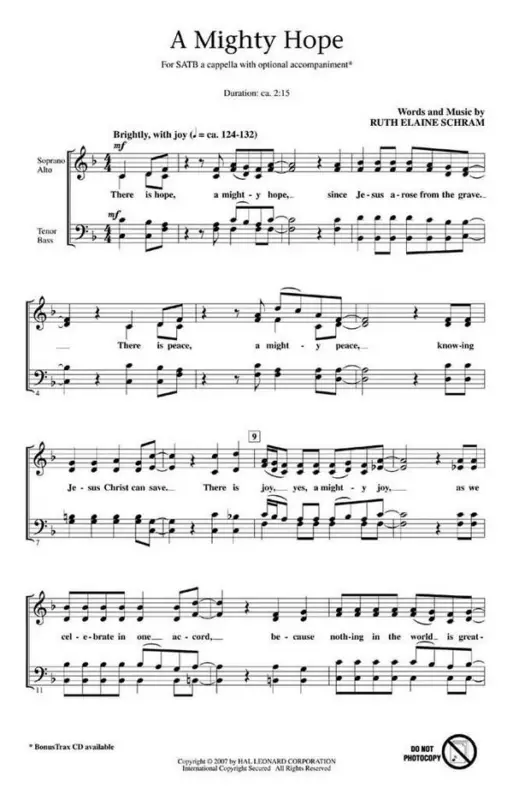 Ruth Elaine Schram, A Mighty Hope Direkt Vom Hersteller