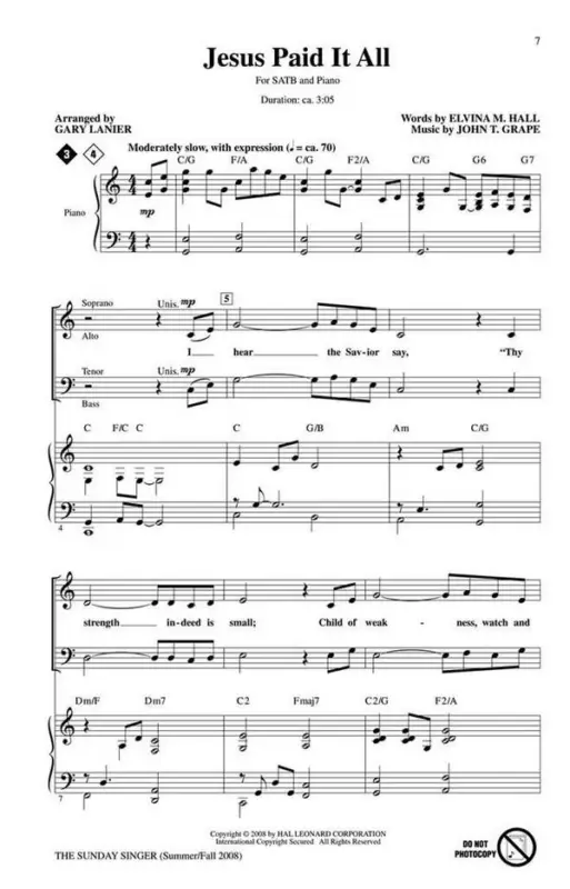 Heißes Angebot The Sunday Singer - Summer/Fall 28