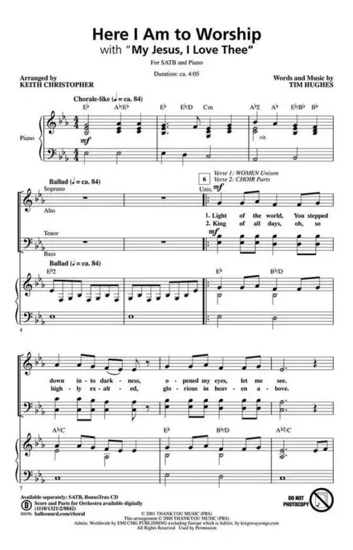 Top-Seller Here I Am to Worship