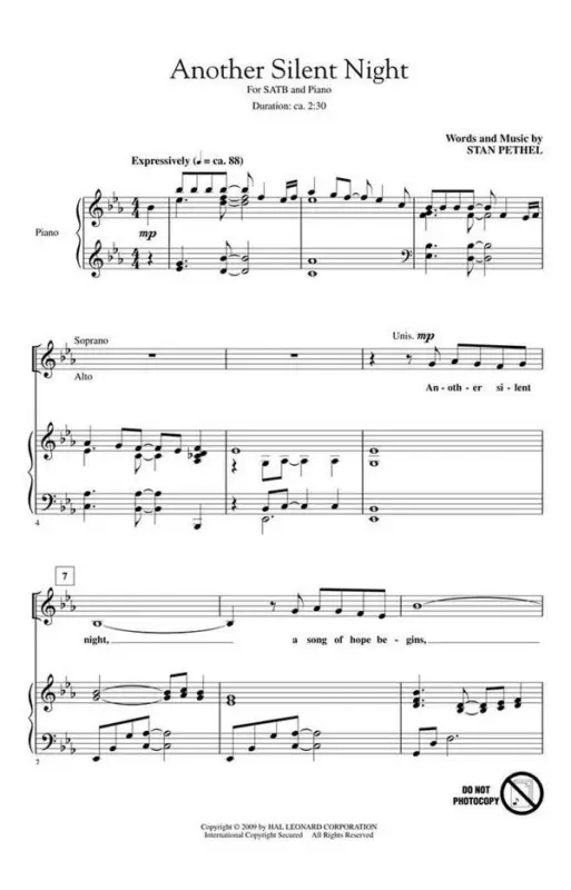 Stan Pethel, Another Silent Night Ausverkauf