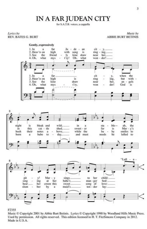 Abbie Burt Betinis, In A Far Judean City Top-Seller