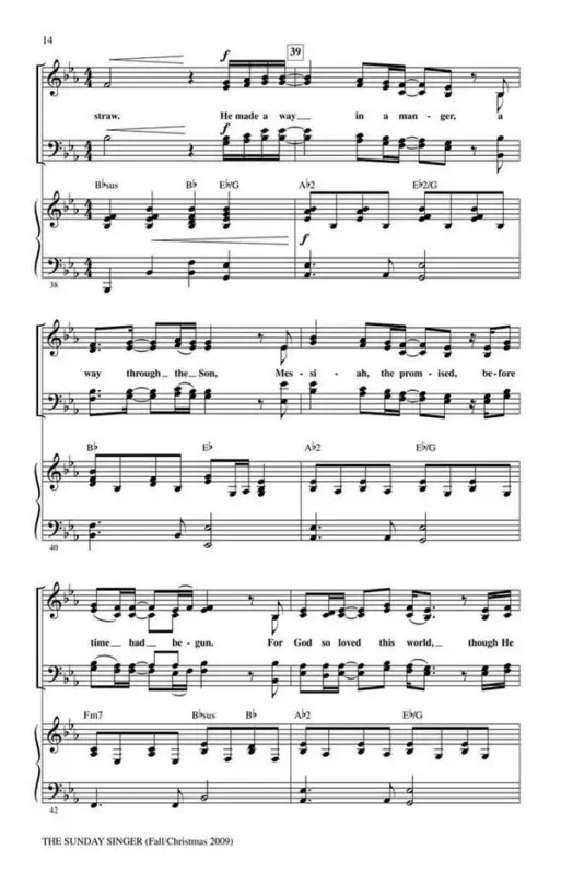 Garantierte Lieferung The Sunday Singer Fall/Christmas 29