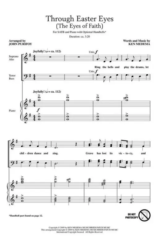 Saisonangebot Ken Medema, Through Easter Eyes