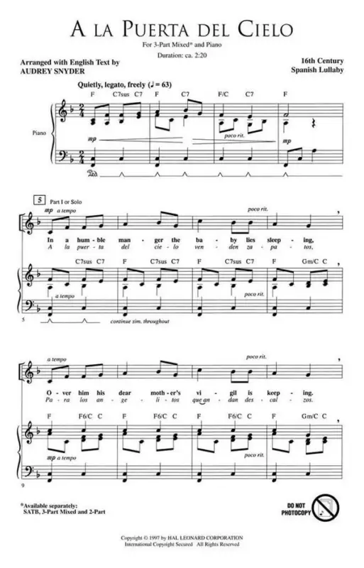 A la Puerta del Cielo Markenware