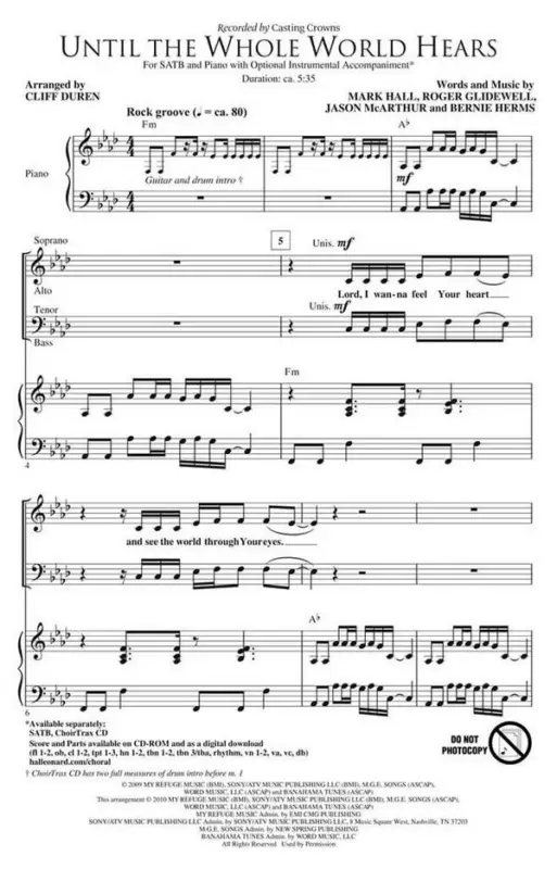 Bernie Herms_Jason McArthur_Mark Hall_Roger Glidewell, Until The Whole Angebot