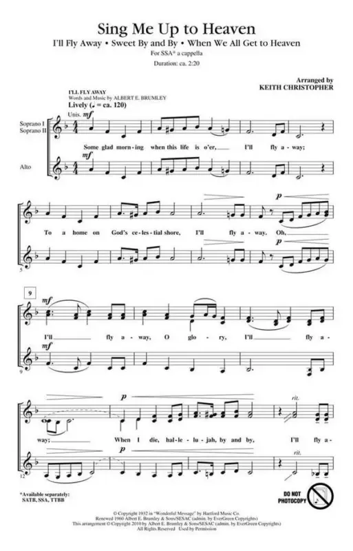 Sing Me Up to Heaven Sonderangebot