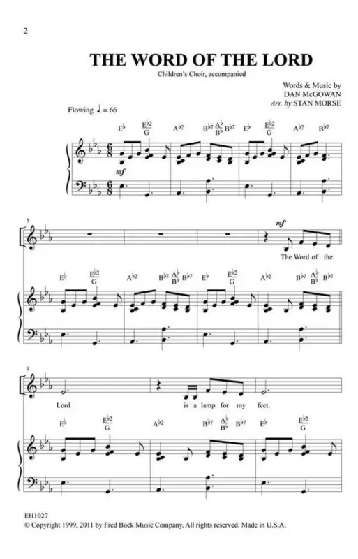 Dan McGowan, The Word Of The Lord Accompaniment Track Cd Kostenfreie Lieferung