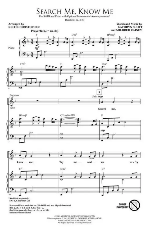 Echt Kathryn Scott_Mildred Rainey, Search Me, Know Me