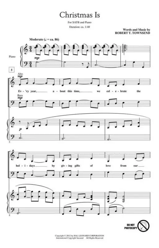 Zertifiziert Robert T. Townsend, Christmas Is