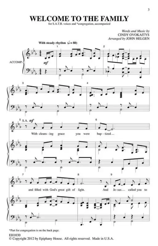 Neu Cindy Ovokaitys, Welcome To The Family