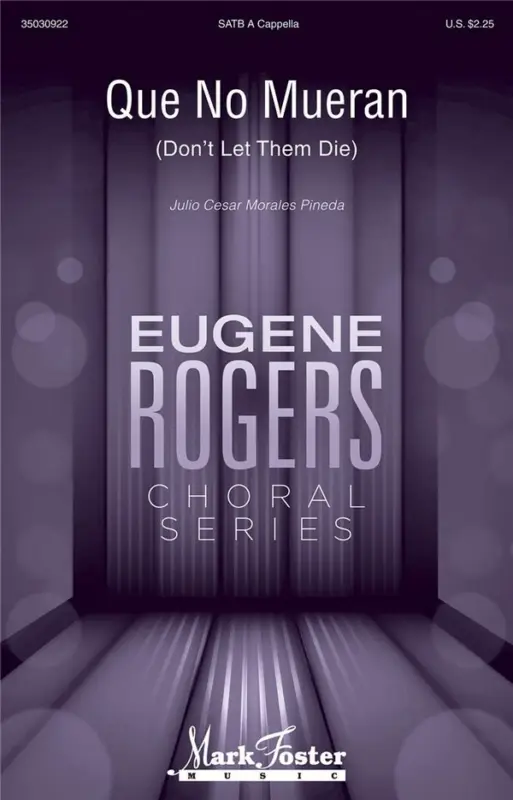 Julio Pineda, Que No Mueran (Don't Let Them Die) Bestpreis