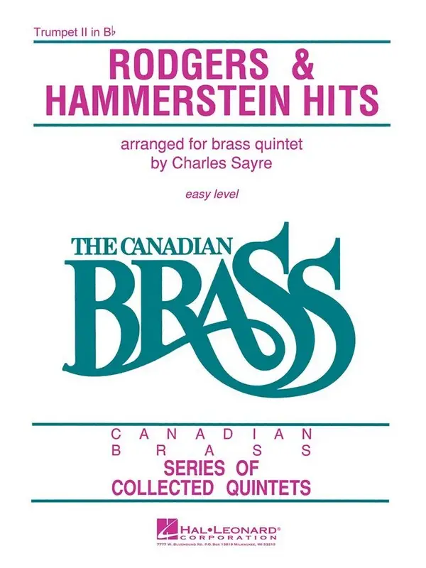 The Canadian Brass: Rodgers & Hammerstein Hits Jetzt Kaufen