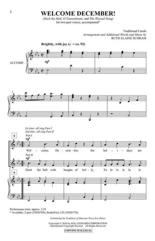 Zertifiziert Ruth Elaine Schram, Welcome December!