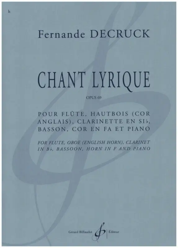 Chant lyrique op.69 Schneller Versand