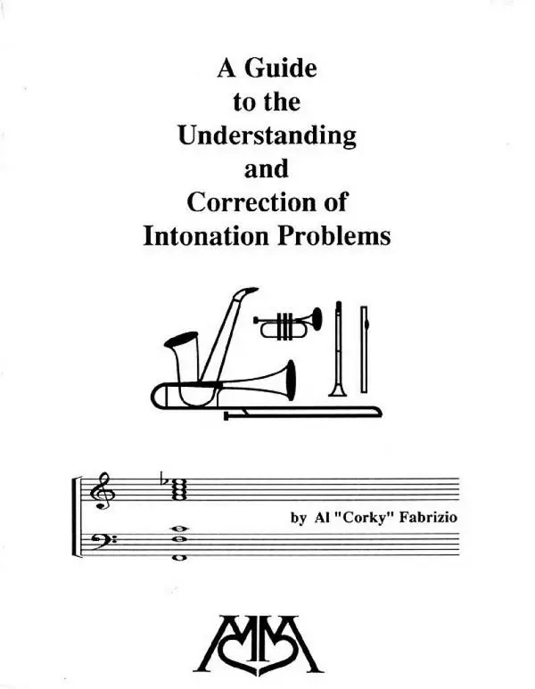 A Guide to the Understanding and Correction of Intonation Problems Abverkauf