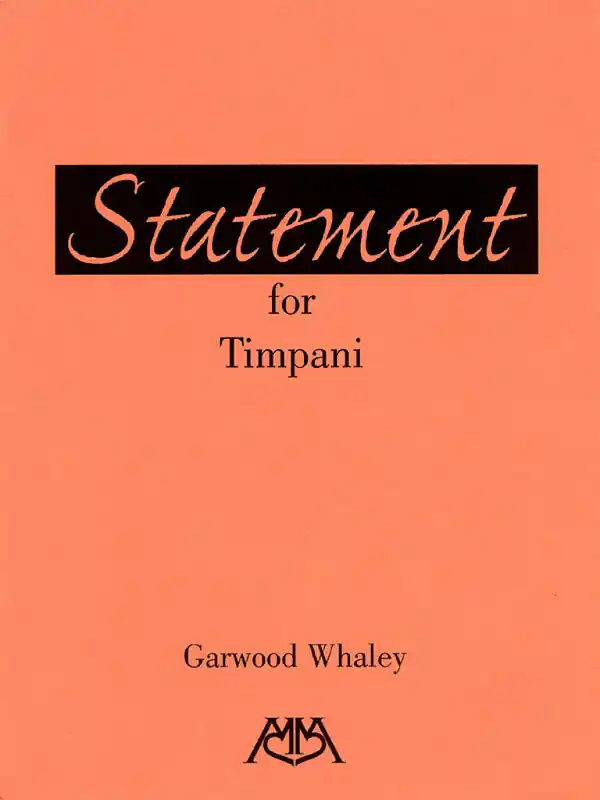 Abverkauf Garwood Whaley, Statement for Timpani