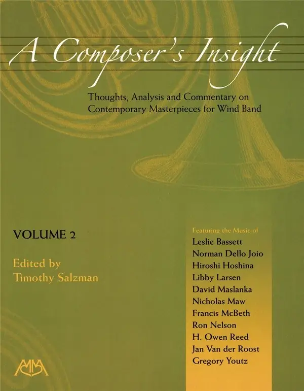 Versand Am Gleichen Tag A Composer's Insight, Volume 2