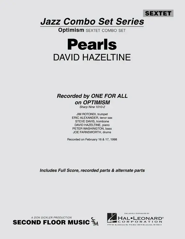 Begrenztes Angebot David Hazeltine, Pearls
