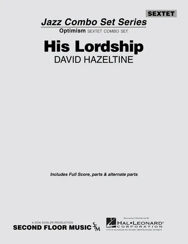 Beliebt David Hazeltine, His Lordship