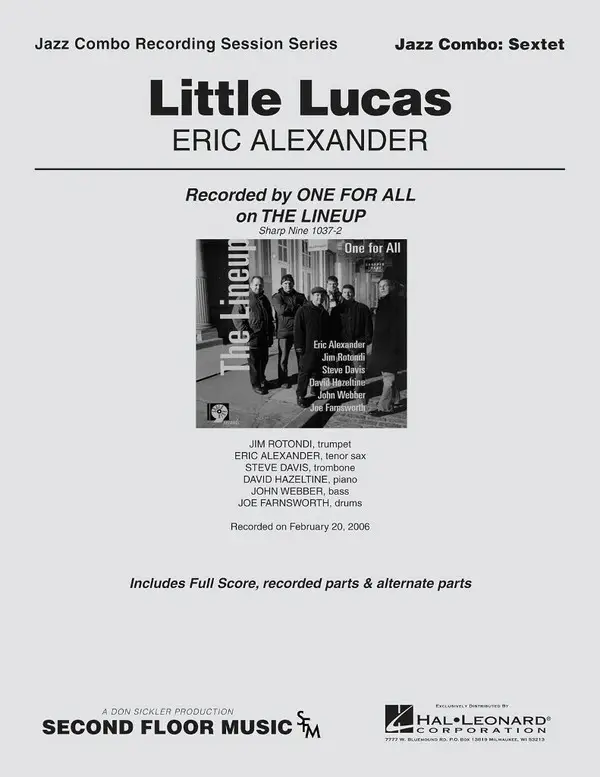 Eric Alexander, Little Lucas Preisreduziert