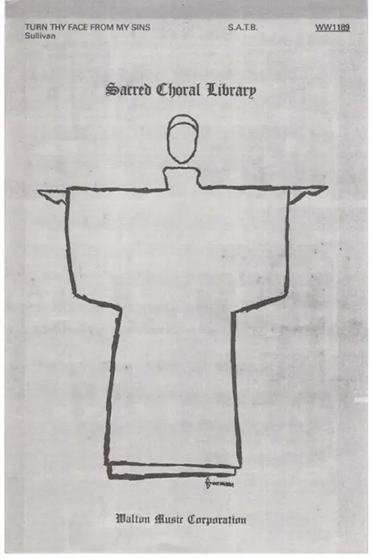 Super-Preis Arthur Sullivan, Turn Thy Face from My Sins