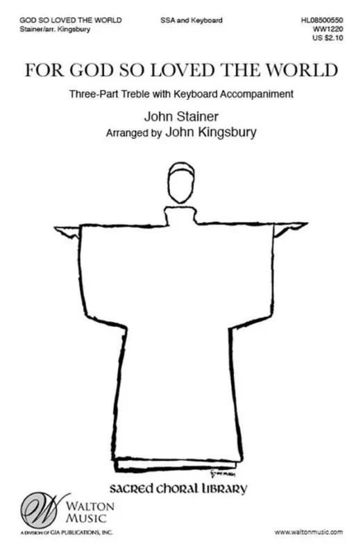 Abverkauf John Stainer, God So Loved the World
