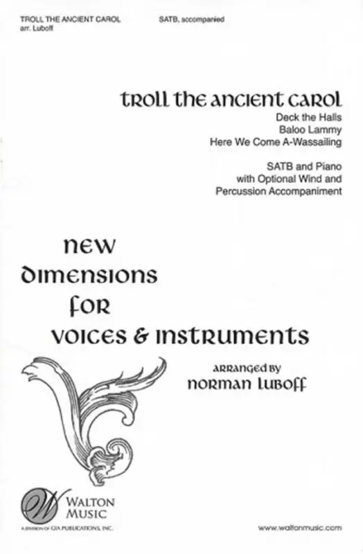 Troll the Ancient Carol (Medley) Neu Im Sortiment