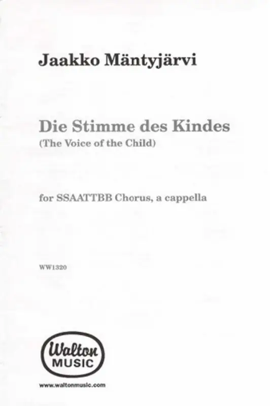Top-Preis Die Stimme des Kindes/ The Voice of a Child