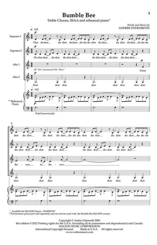 Anders Edenroth, Bumble Bee Knallerangebot