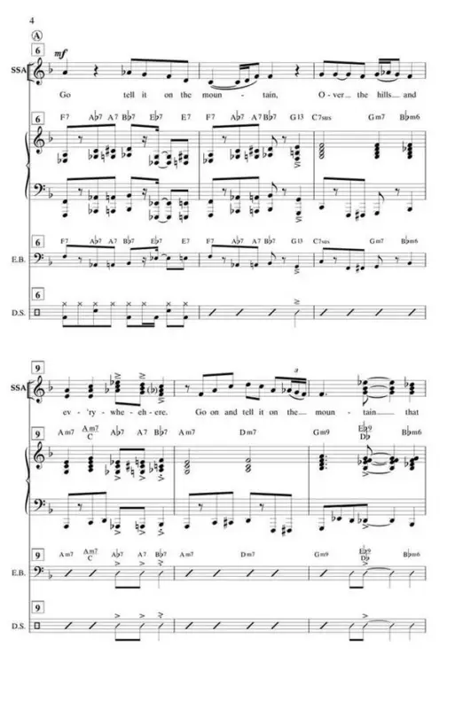 Traditional, Go Tell It on the Mountain Expressversand