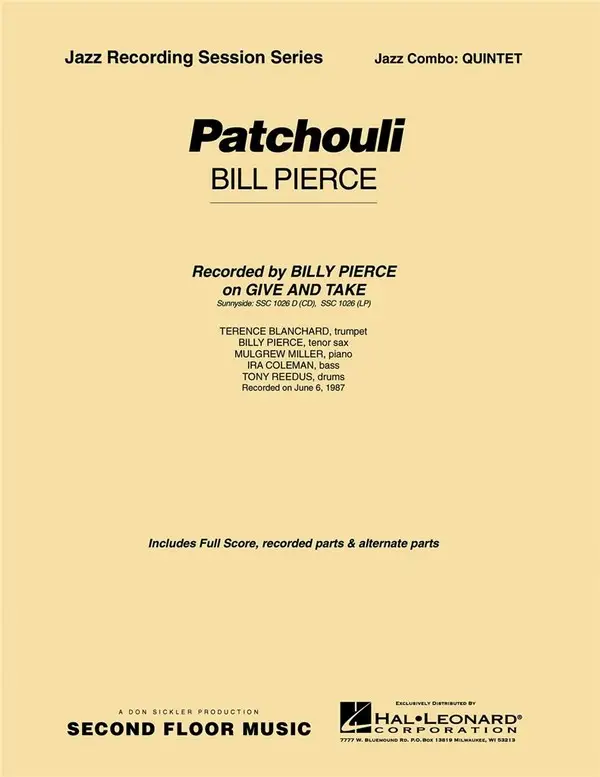 Angebot Bill Pierce, Patchouli