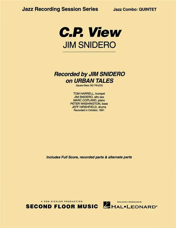 Jim Snidero, C.P. View Highlight
