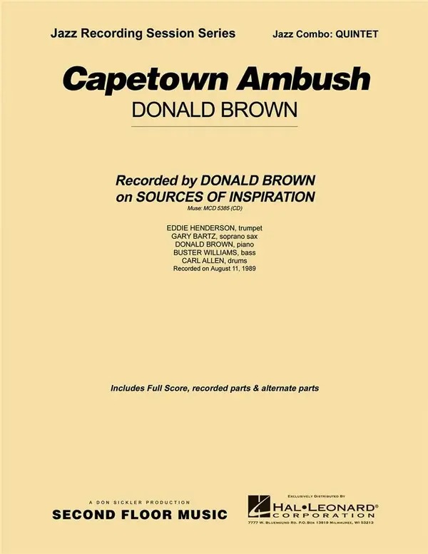 Donald Brown, Capetown Ambush Sonderaktion