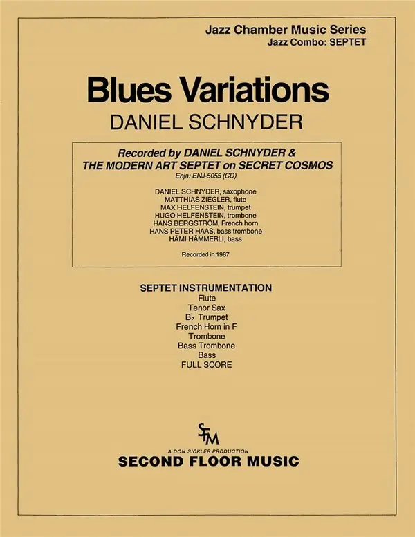 Daniel Schnyder, Blues Variations Finale Aktion