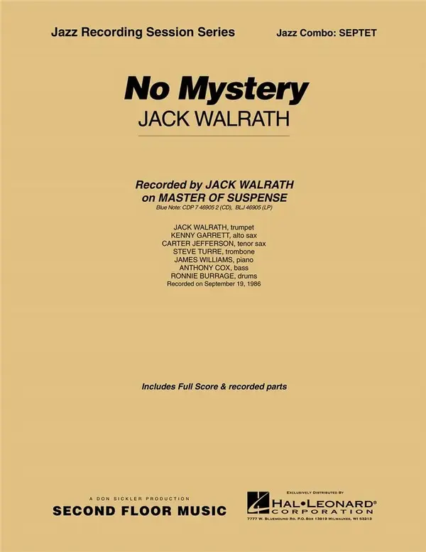 Jack Walrath, No Mystery Beliebt