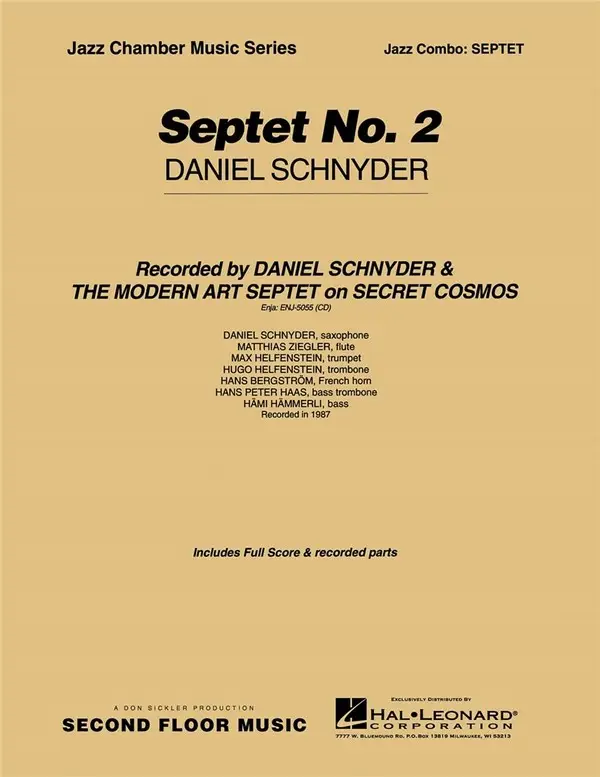 Knallerangebot Daniel Schnyder, Septet No. 2