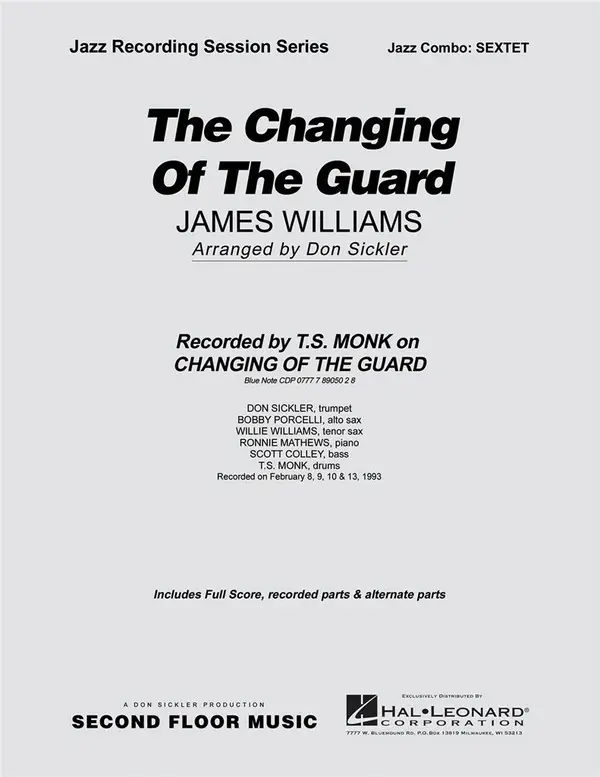 Neue Ware James Williams, The Changing of the Guard