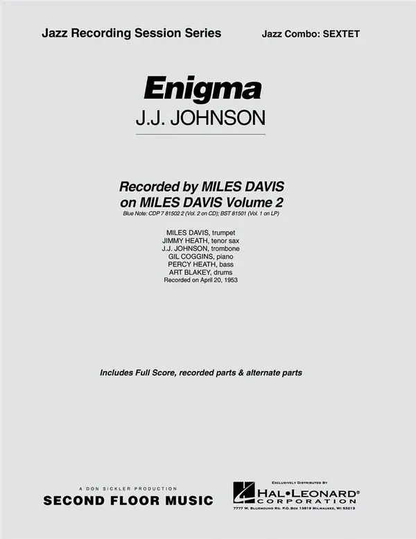 Letzte Chance JJ Johnson, Enigma