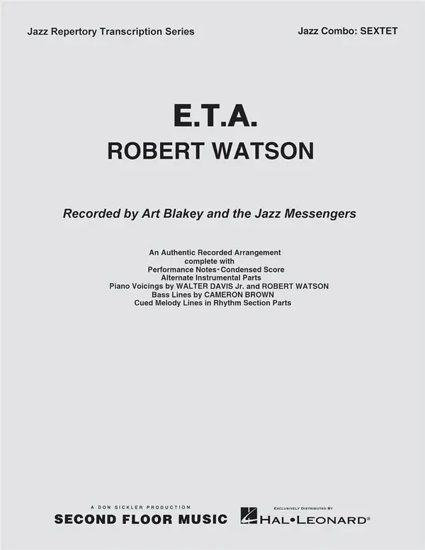 Robert Watson, E.T.A. Billig